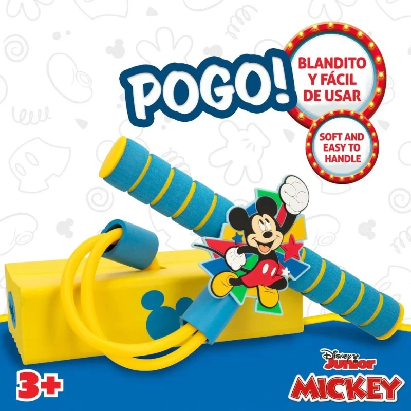 Pogobouncer Mickey Mouse 3D Yellow Children's...