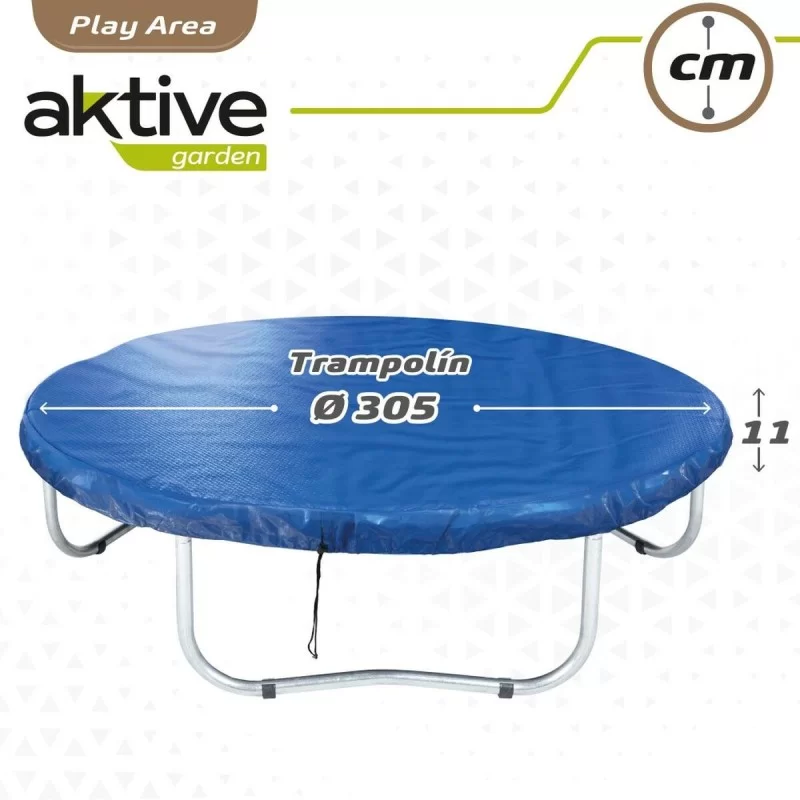 Protective Tarpaulin Aktive Elastic Bed Blue Ø...