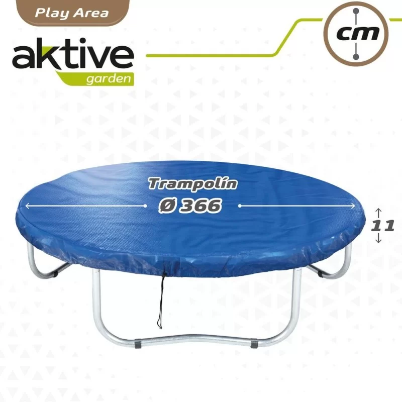 Protective Tarpaulin Aktive Elastic Bed Blue Ø...