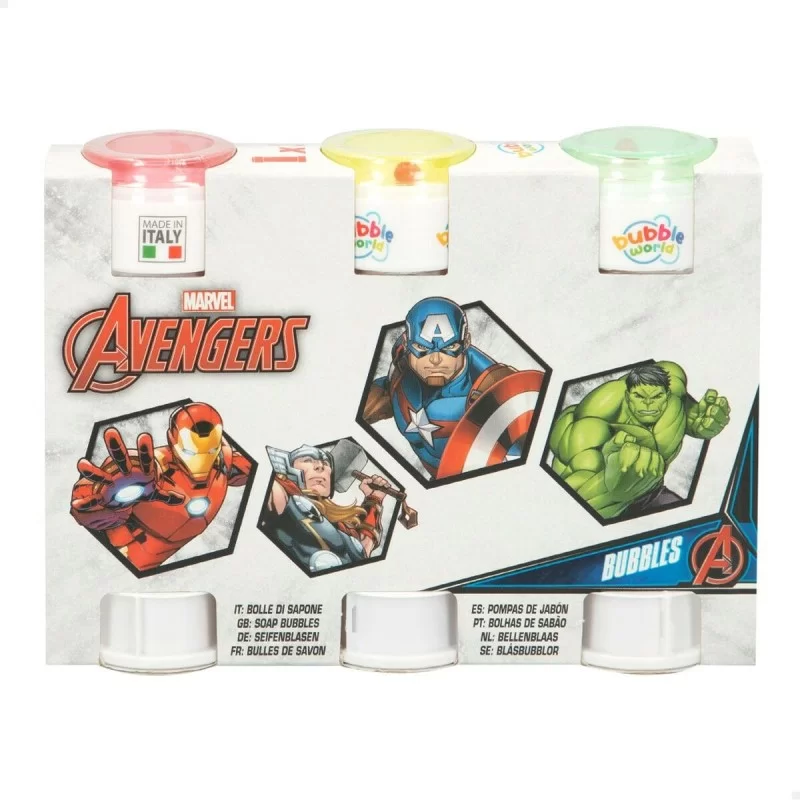 Bubble blower set The Avengers 3 Pieces 60 ml...