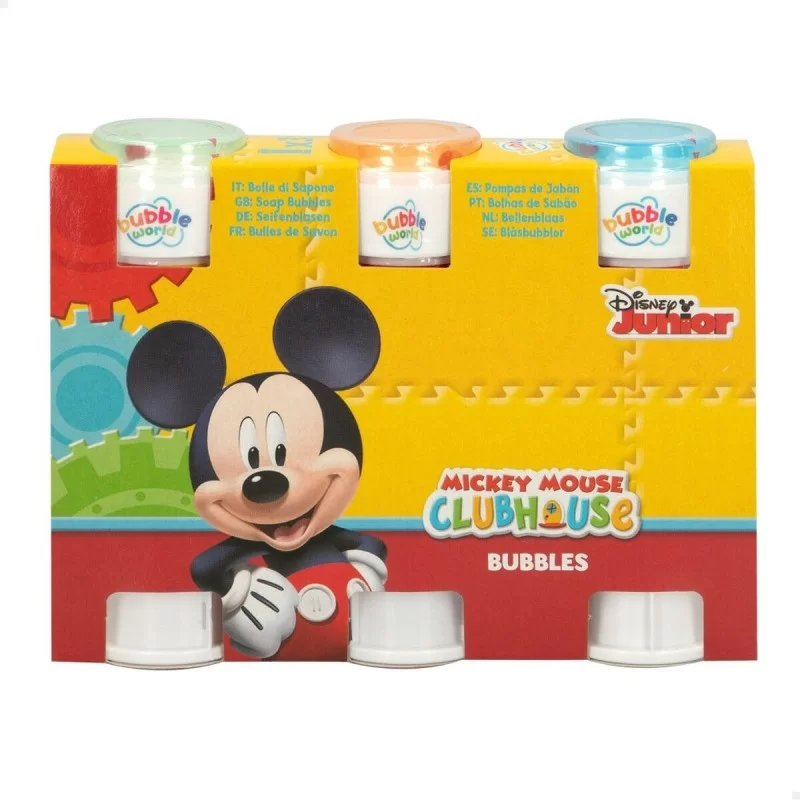 Bubble blower set Mickey Mouse 3 Pieces 60 ml...