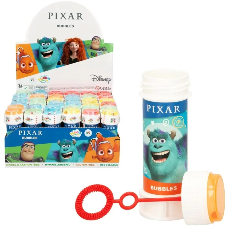 Bubble blower Pixar 60 ml 3,8 x 11,5 x 3,8 cm...