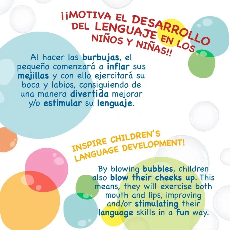 Bubble blower Pixar 60 ml 3,8 x 11,5 x 3,8 cm...