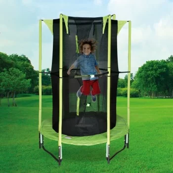 Kids Trampoline with Safety Enclosure Aktive 122 x 184 x... 2