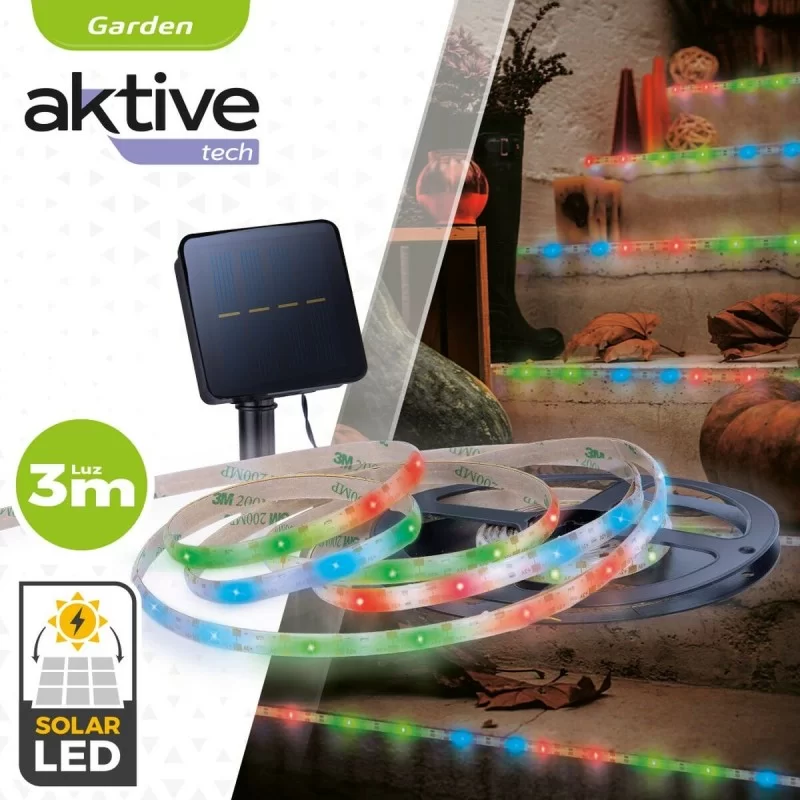 Strip of lights Aktive LED Multicolour Garden 3...