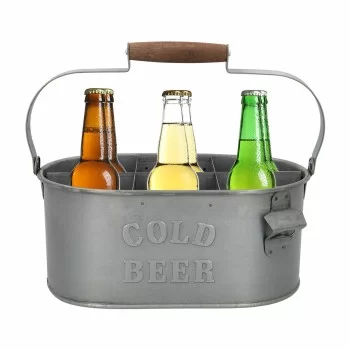 Decorative basket Aktive Bottle rack 35,5 x 16 x 19,5 cm... 2