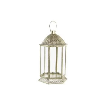 Lantern DKD Home Decor Crystal Golden Metal (21 x 19 x 37...