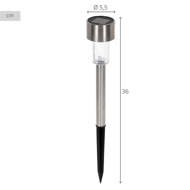 Solar garden lights Aktive Plastic 5,5 x 36 x...