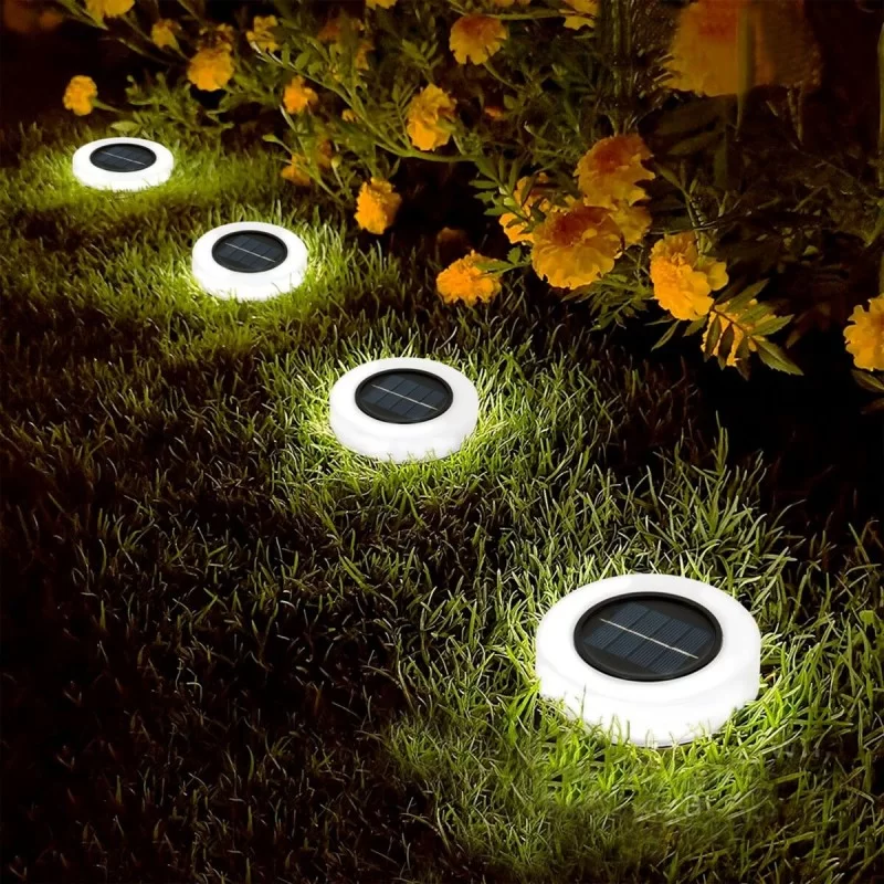 Set of solar garden lights Aktive 4 Pieces ABS...