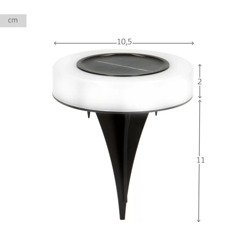 Set of solar garden lights Aktive 4 Pieces ABS...