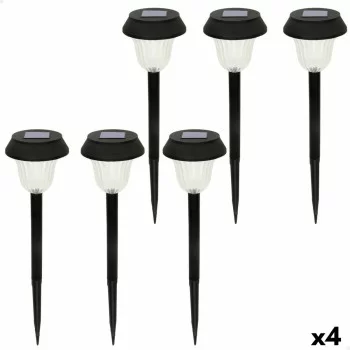 Set of solar garden lights Aktive 6 Pieces Stainless...