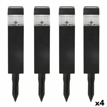 Set of solar garden lights Aktive 4 Pieces Plastic 6 x...