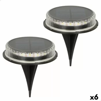 Set of solar garden lights Aktive 2 Pieces Plastic 12 x...