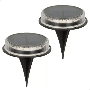 Set of solar garden lights Aktive 2 Pieces Plastic 12 x... 2