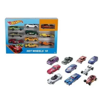 Vehicle Playset Hot Wheels Metal (10 Pcs) 2