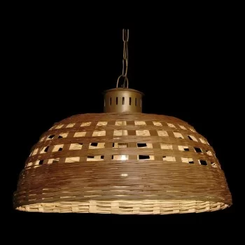 Ceiling Light DKD Home Decor Brown Multicolour Golden... 2