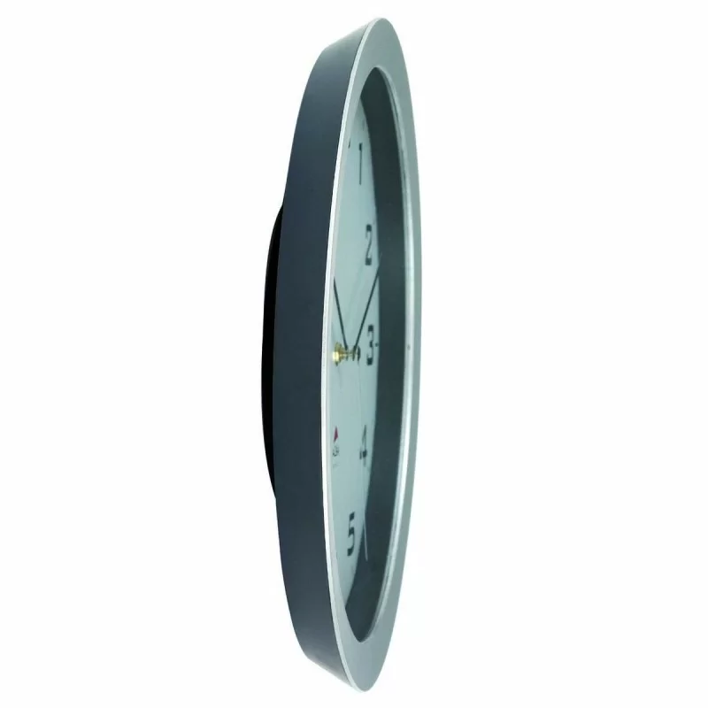 Wall Clock Archivo 2000 Grey Metal Crystal Ø 38...