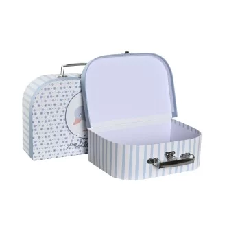 Set of decorative boxes DKD Home Decor 28 x 9,5 x 20 cm... 2