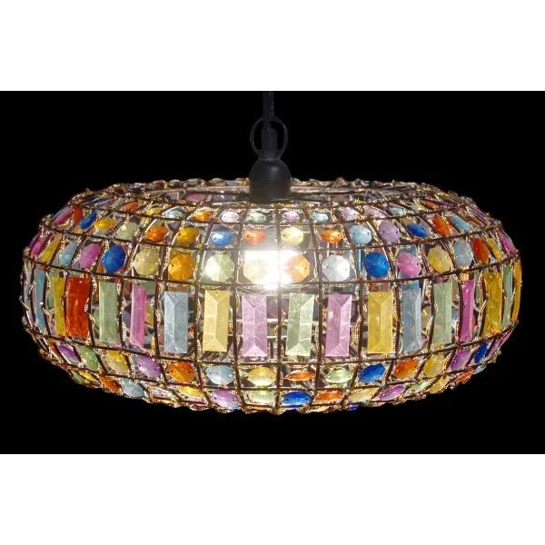 Ceiling Light DKD Home Decor 44 x 44 x 23,5 cm Metal Copper Multicolour 40 W 50 W