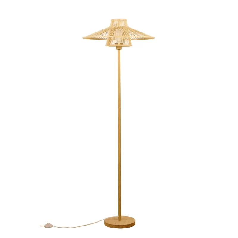 Floor Lamp DKD Home Decor Bamboo (56 x 56 x 163...