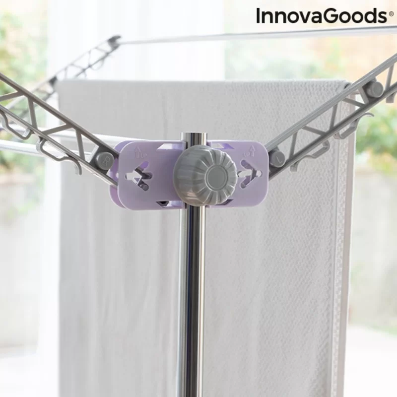 Folding Electric Drying Rack with Air Flow...