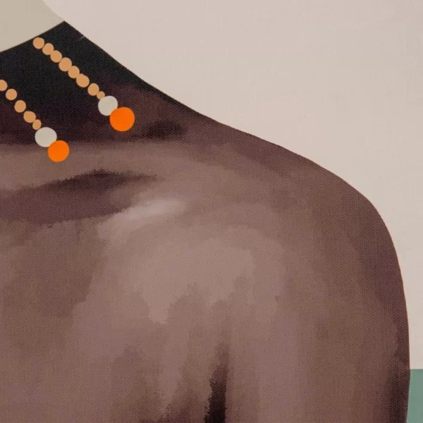 Canvas African Woman 80 x 4 x 120 cm