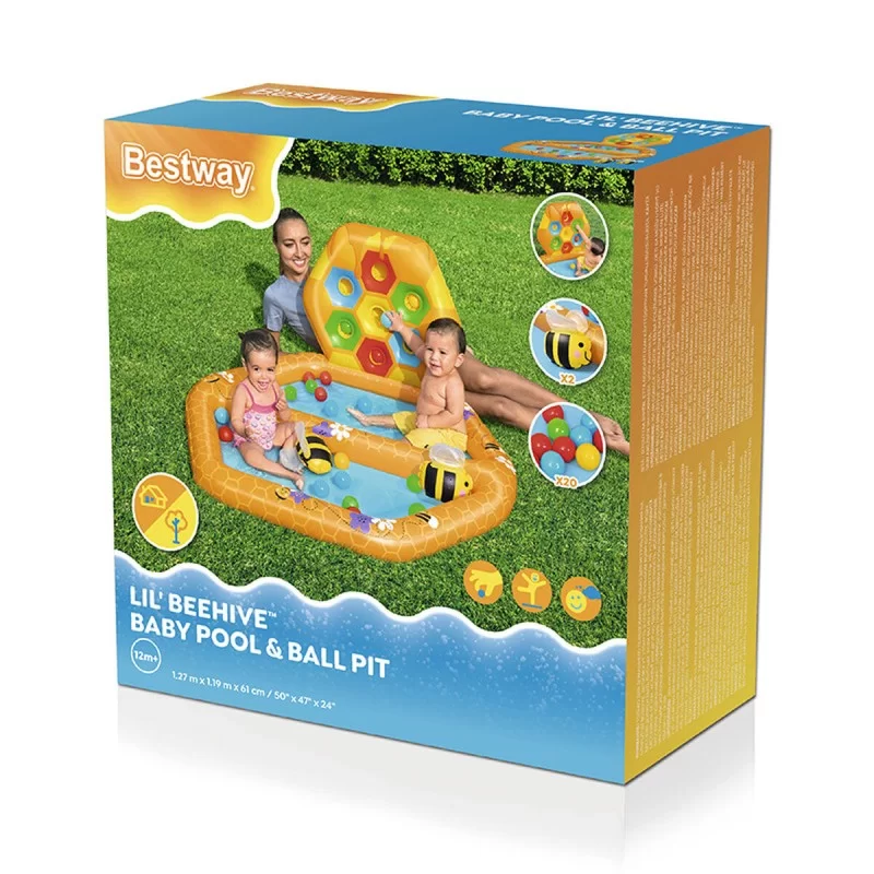 Ball Pool Bestway Bee 127 x 119 x 61 cm