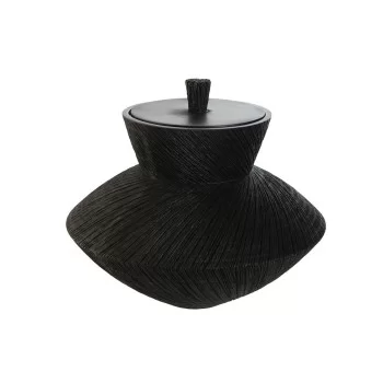 Tibor Home ESPRIT Black Resin 30 x 30 x 26 cm