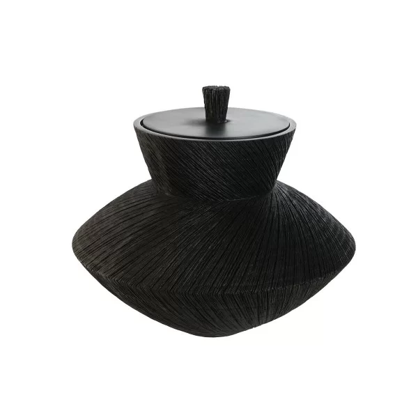 Tibor Home ESPRIT Black Resin 30 x 30 x 26 cm