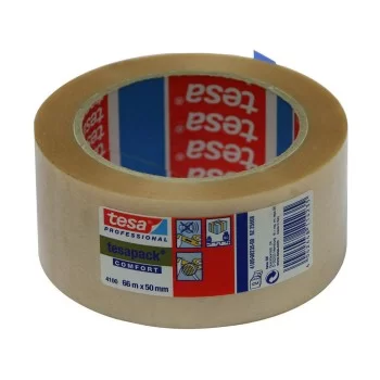 Adhesive Tape TESA 50 mm x 66 m Transparent PVC 2