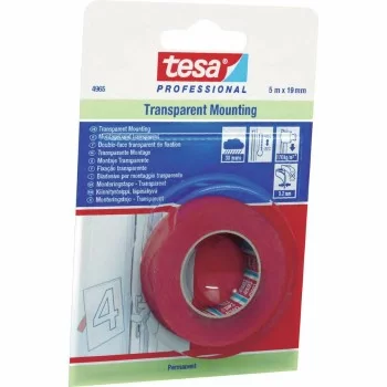 Double Sided Tape TESA 4965 Exterior Transparent (19 mm x...