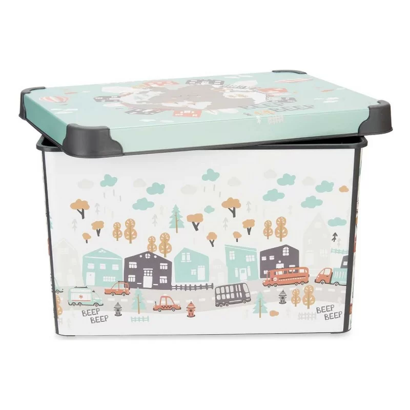 Storage Box Road With handles Plastic 17 L...
