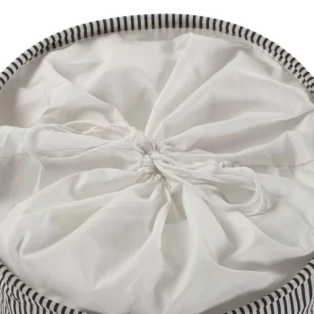 Laundry basket Versa Black Multicolour 38 x 48 x 38 cm 2