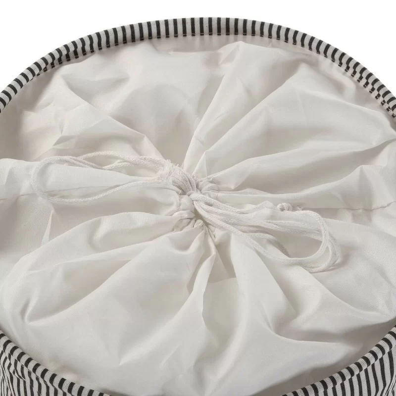 Laundry basket Versa Black Multicolour 38 x 48...