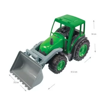 Tractor 64 x 29 cm Green 2