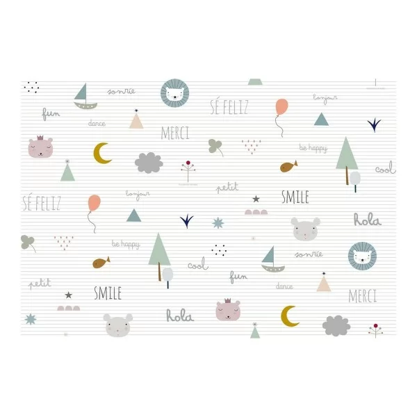 Quilt Cover without Filling Haciendo el Indio Be Happy 105 x 190 cm (Single)