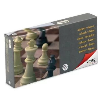 Chess and Checkers Board Cayro 453 Plastic Magnetic 2