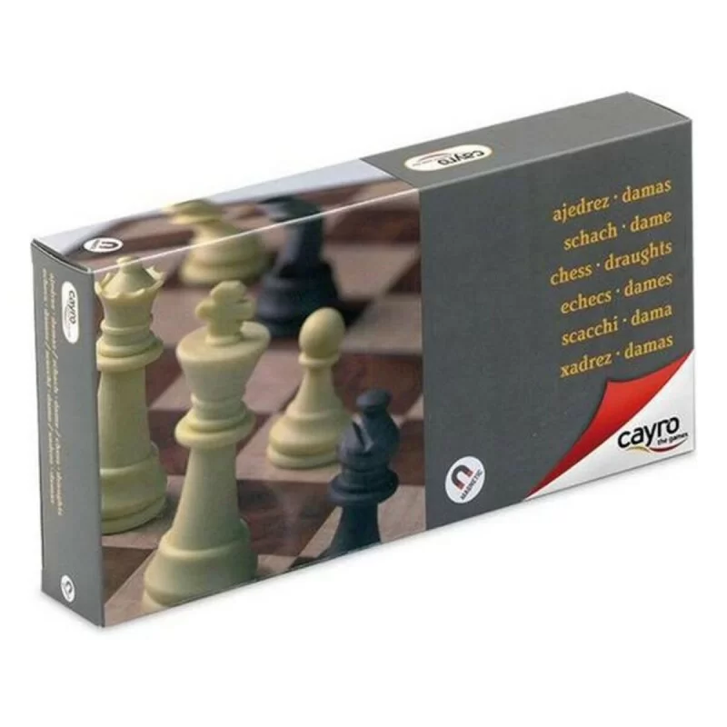 Chess and Checkers Board Cayro 453 Plastic...