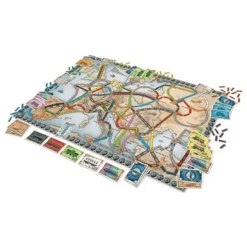 Board game ¡Aventureros al Tren! Europa Asmodee LFCABI127... 2