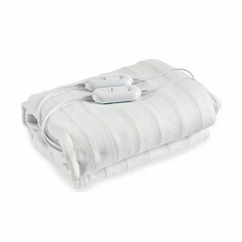 Electric Blanket White Polyester 140 x 1 x 160...