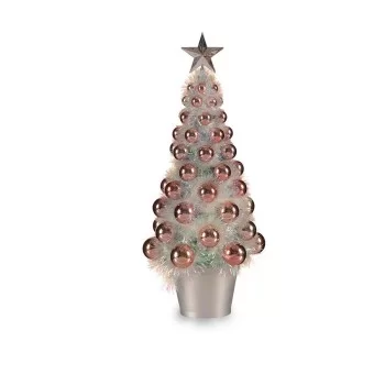Christmas Tree Iridescent Pink Plastic 16 x 37,5 x 16 cm...