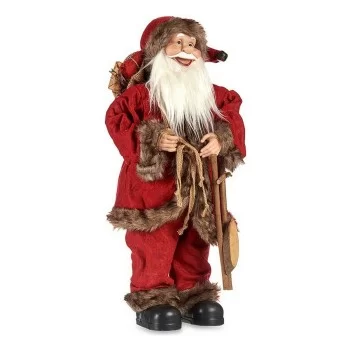 Father Christmas 24 x 62 x 33,5 cm Red Wood Brown White...