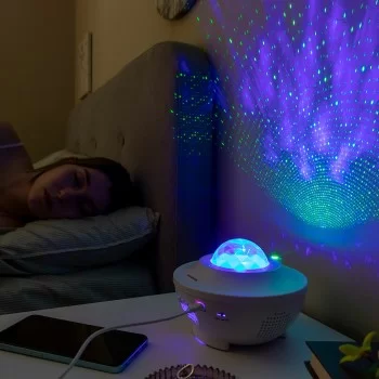 LED Star Projector and Laser with Speaker Sedlay InnovaGoods 2