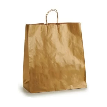 Paper Bag 46 x 16 x 60 cm Golden (25 Units) 2