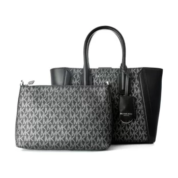 Women's Handbag Michael Kors 35F2S6KC5V-BLK-SILVER Black...