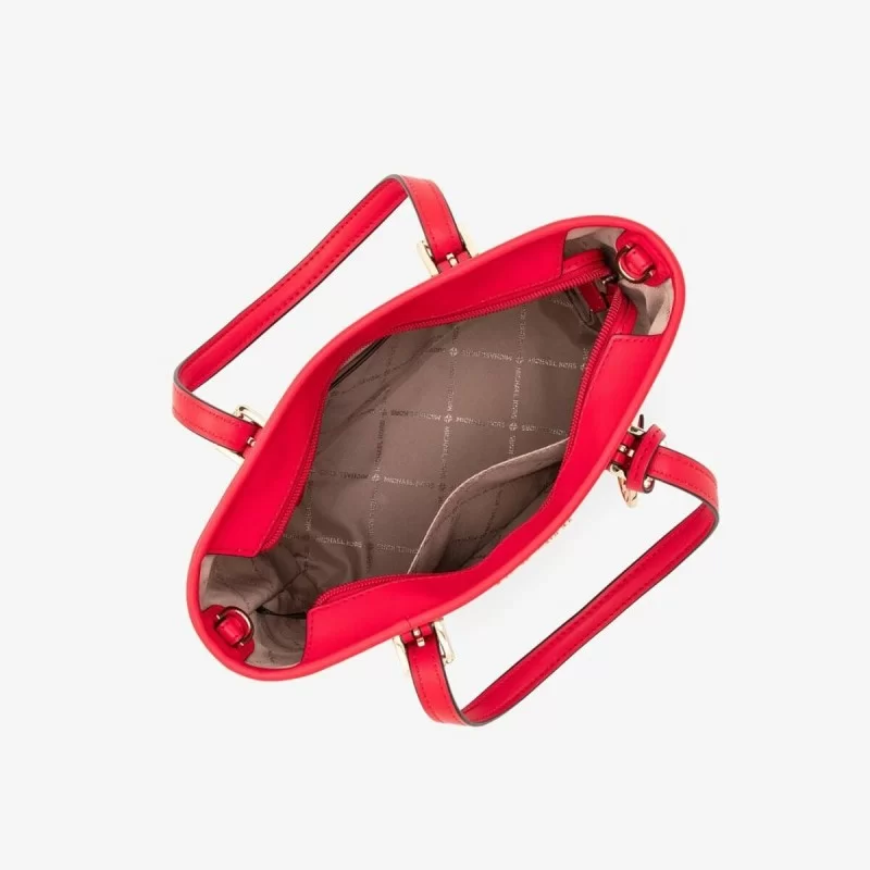 Women's Handbag Michael Kors Jet Set Red 21 x...