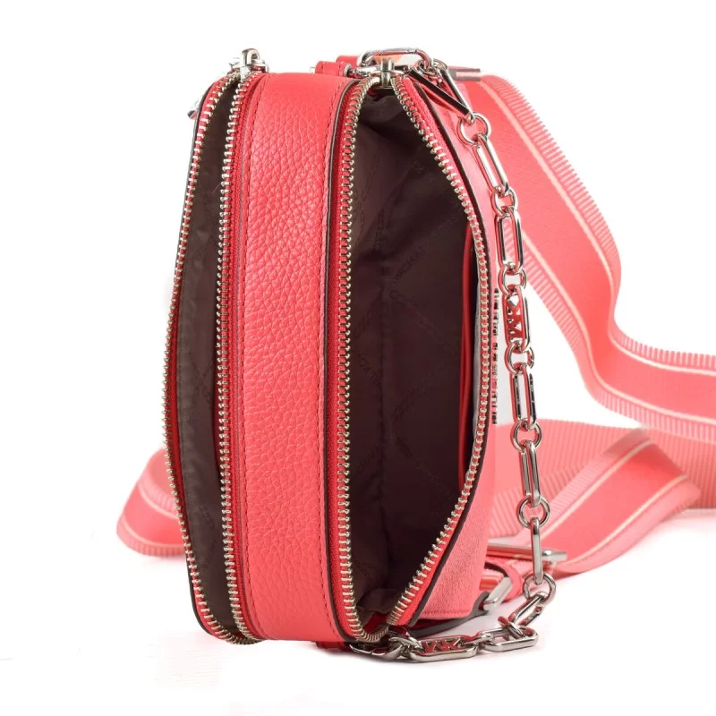 Women's Handbag Michael Kors JET SET Red 19 x...