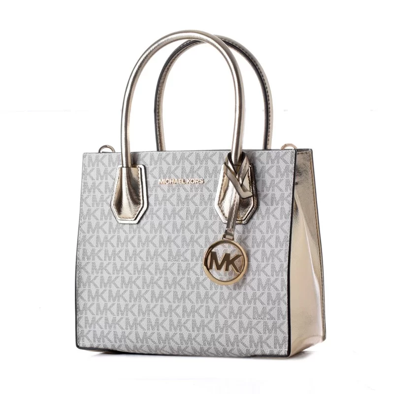 Women's Handbag Michael Kors MERCER Grey 22 x 21 x 10 cm
