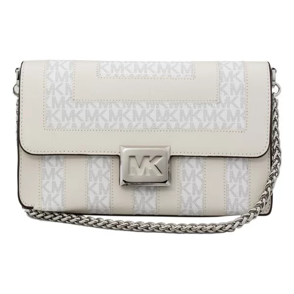 Women's Handbag Michael Kors 35S2S6SL2B-BRT-WHT-MLT 25 x 14 x 7 cm