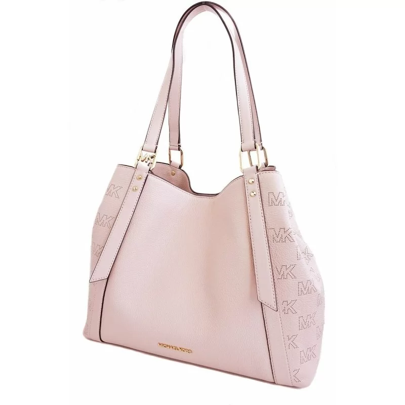 Women's Handbag Michael Kors Arlo Pink 35 x 28...